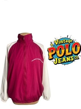 Vintage 90’s Polo Ralph Lauren Windbreaker Men’s size Medium
